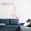 1 arkusz kolorowe naklejki ścienne z motylami samoprzylepny wodoodporny PVC zdejmowany salon dla dzieci dekoracja sypialni dla dziewczyn Wall Art naklejka