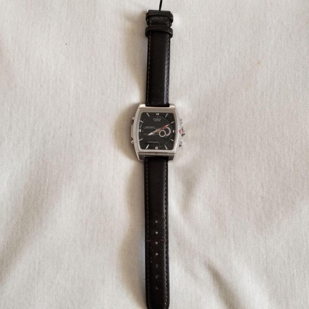 Used CASIO EDIFICE Black Watch