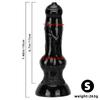 Big Animal Dildo pro muže Ženy Anální kolík Penis Realistické Dilda pro psy Uzel Sexuální hračka Masturbátor pro ženy Potřeby pro dospělé