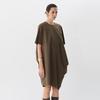 JNBY Short Sleeve Round Neck Mini Dress