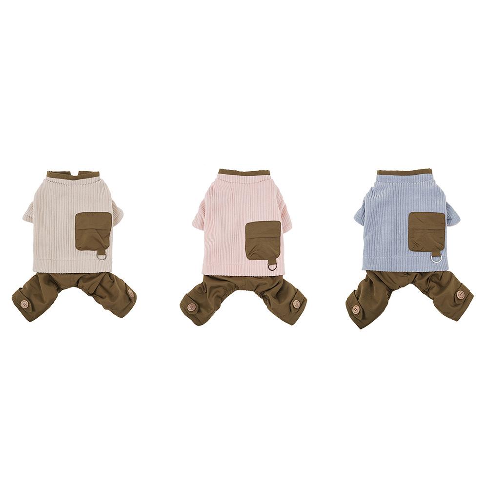 Neue Hundekleidung, bequeme Flanell-Hundevierbeinkleidung, hautfreundliche, weiche und warme Hundekleidung