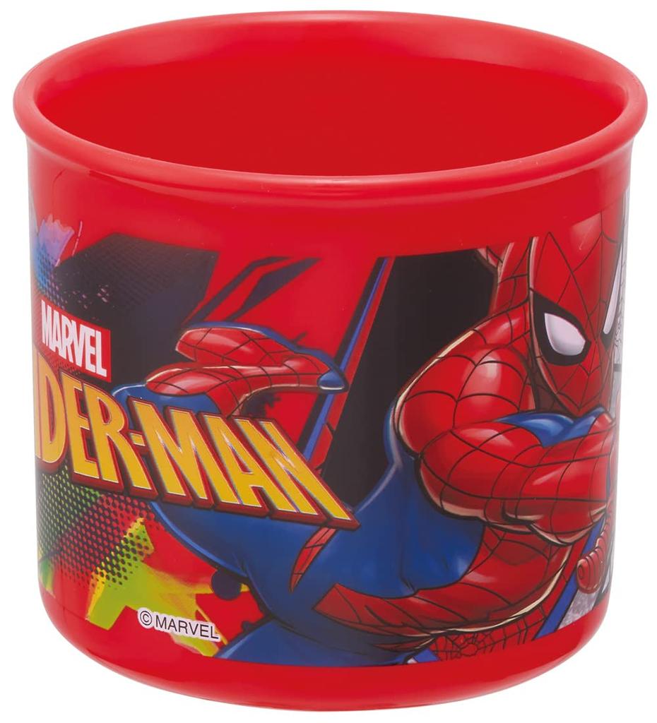 Skater Antibacterial Cup, 200ml, Spider-Man 23 Design, Dishwasher Safe, Made in Japan (KE5AAG-A)