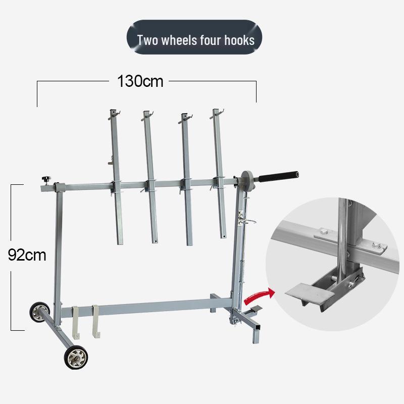 Changhong Multifunctional Auto Bumper & Sheet Metal Spray Paint Rack