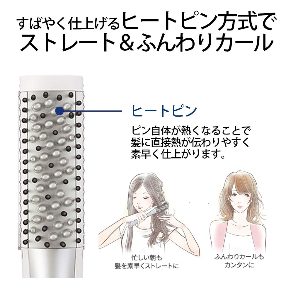 Sharp Plasmacluster Hair Iron, Heat Pin Type, White, IB-JA7H-W