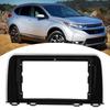 10.1in 2‑DIN Radio Mount Fascia Frame Trim Black Auto Accessory Replacement for HONDA CRV 2017