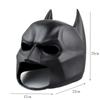 Superheld Batman Maske Schwarz Kopfbedeckung Halloween Kostüm Zubehör
