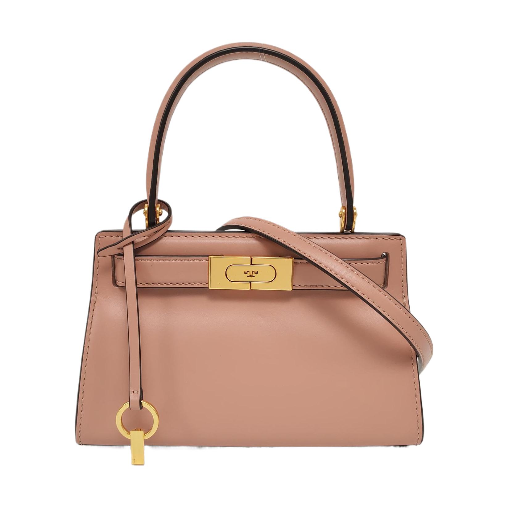 [Pre-Owned] Lee Radziwill Small Pink Leather Crossbody Bag - Excellent #B94UWX ONE SIZE