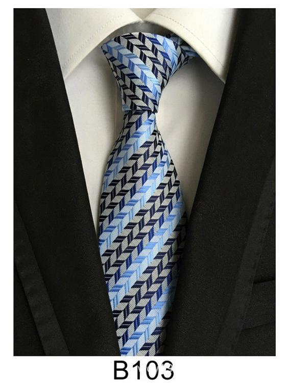 Cravate homme en soie et polyester faite main – Décontractée, formelle ou professionnelle