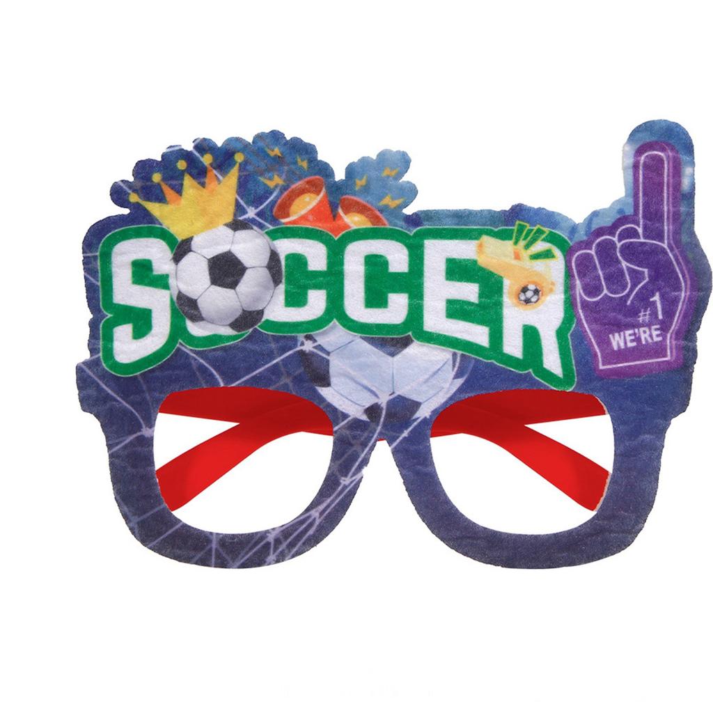 Piece Prop Glasses Party Glasses Football Accessories Decorative Birthdays Novelty Word Sunglasses Photo Funny Cup Themed Fans Football Favors