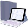 iPad 2025 A16 Air 5 Case: Backlit Keyboard & Mouse Set for 10.9/11-inch Pro 11 Tablets (11th Gen Compatible)