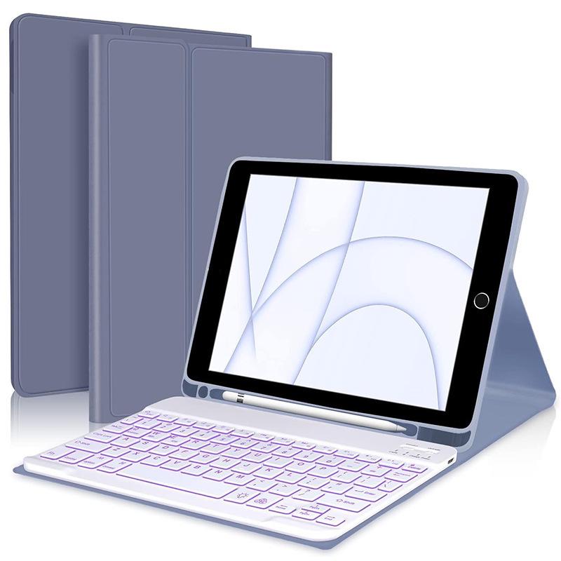 iPad 2025 A16 Air 5 Case: Backlit Keyboard & Mouse Set for 10.9/11-inch Pro 11 Tablets (11th Gen Compatible)