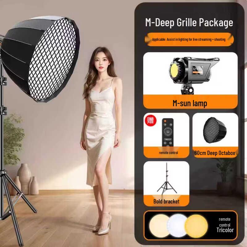 Newman Professional Live Broadcast Fill Light with 60cm Deep Grille