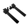 Weight Plate Holder Attachment Black Locking Design Weight Plate Storage Rack Attachment for Power