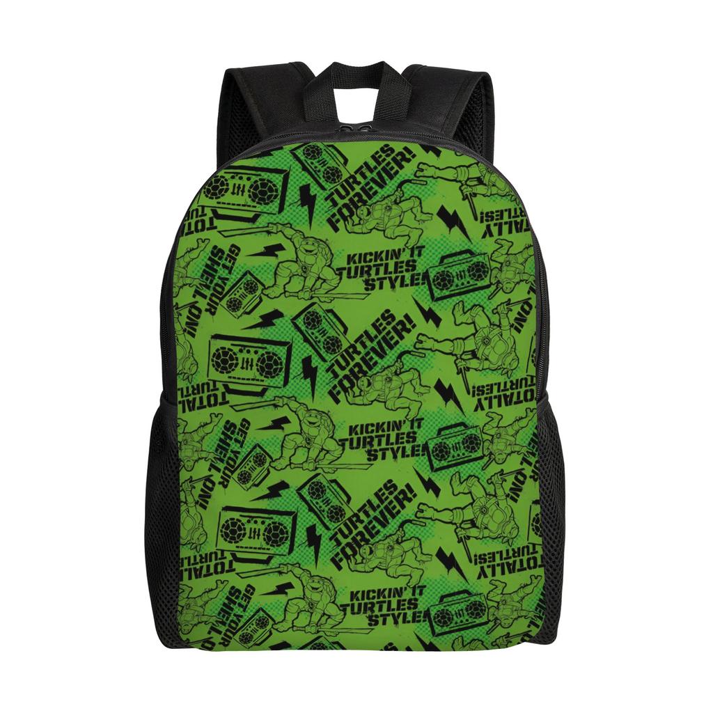 Custom Ninjas Turtles Backpacks Men Women Casual Bookbag for School College Superhero Bags