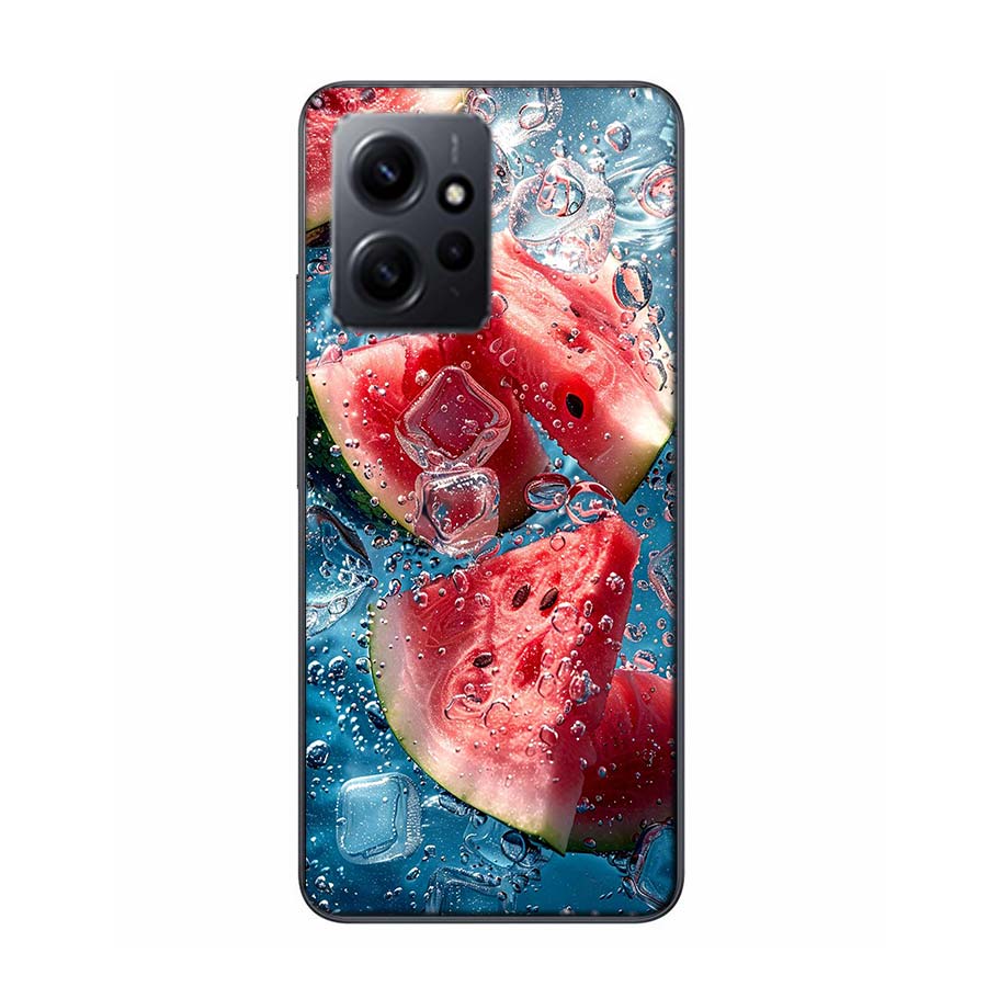 Watermelon Summer Fruit Phone Case For Redmi 12 13C 12C 15C 9 10 10C Note 13 Pro Plus 14 15 Pro 9T 9C 9A TPU Soft Cover Clear Ce