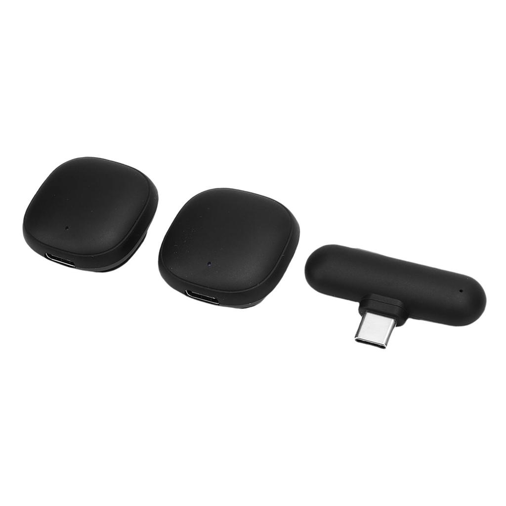 Wireless Lavalier Microphones 328ft Range AI Noise Reduction 2.4GHz Wireless Lapel Mics with Charging Case for Video