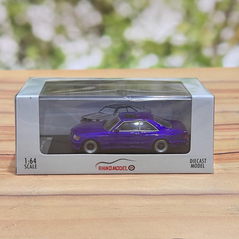 

Rm 1:64 Mercedes-benz 560 Sec Amg Alloy Car Model червоний