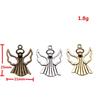 Angel Charms Alloy Fairy Pendants For Religious Holiday Jewelry Making