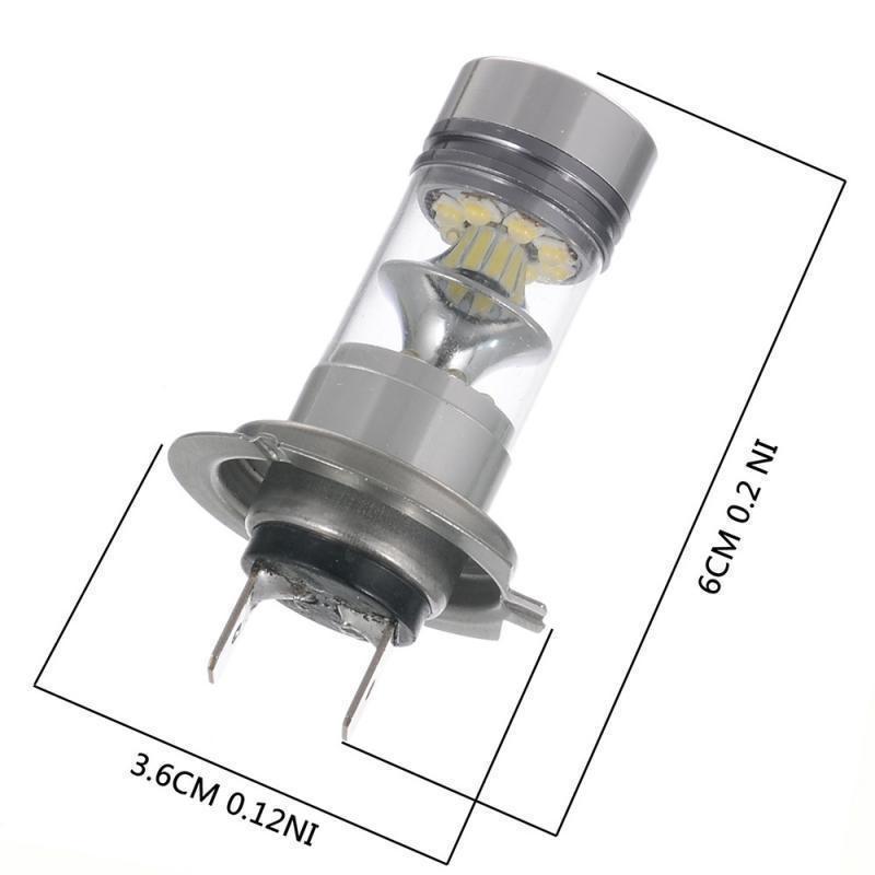 2Pcs 100W H4 H7 H1 H11 H3 H8 Led Car Daytime Running Driving Fog Light Lamp 6000K Auto Driving Headlight High Low Beam Bulb