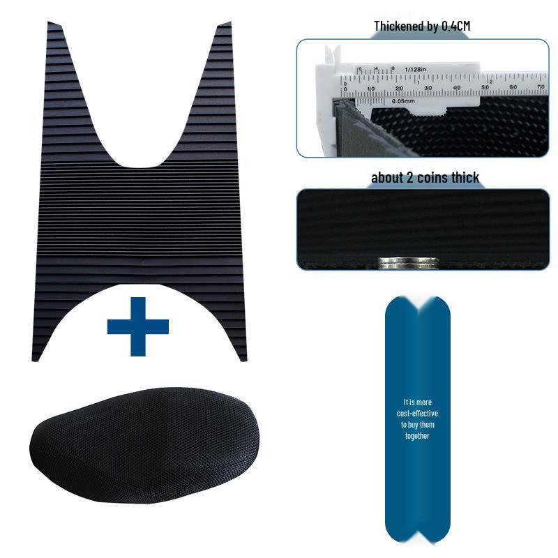 Honda NS125U Waterproof Rubber Foot Pad - Sun & Dirt-Resistant Motorcycle Pedal Accessory