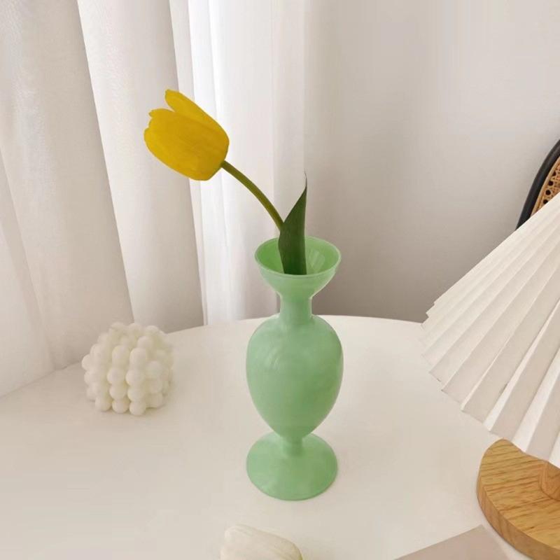 Multifunction Flower Vase Decorative Vase Ornament Accessory Household for Wedding Birthday New Year Decoration Gift