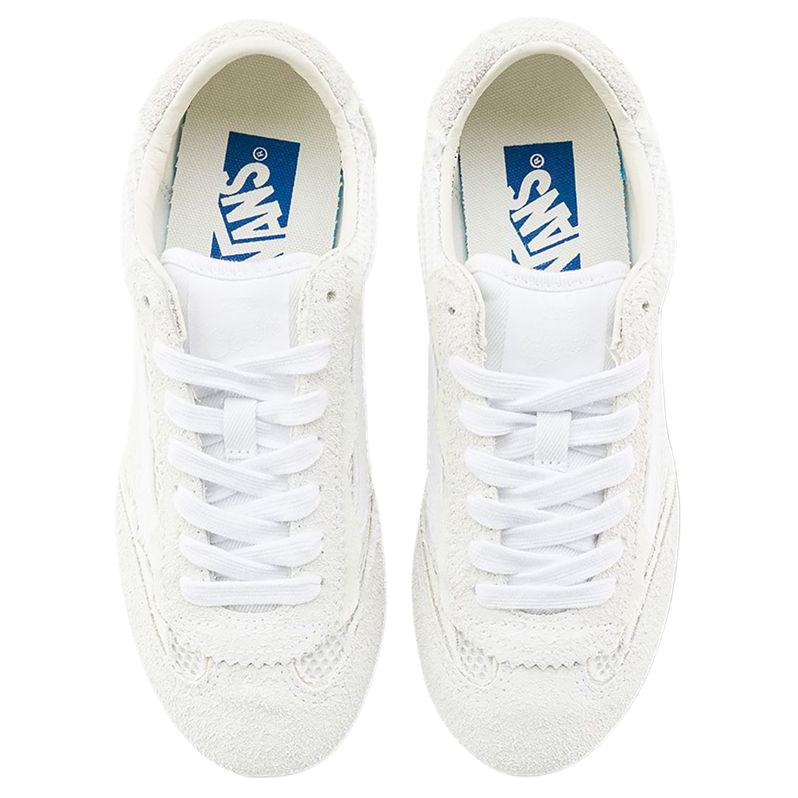 Vans Super Lowpro Frayed Tdc Comfortable Versatile Low Top Lifestyle Casual Shoes Unisex sneaker White VN000EFQCJ7
