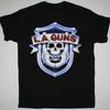 Samling L.A. Guns Band Kortermet Mann Svart S-2345XL T-skjorte Unisex T-skjorte