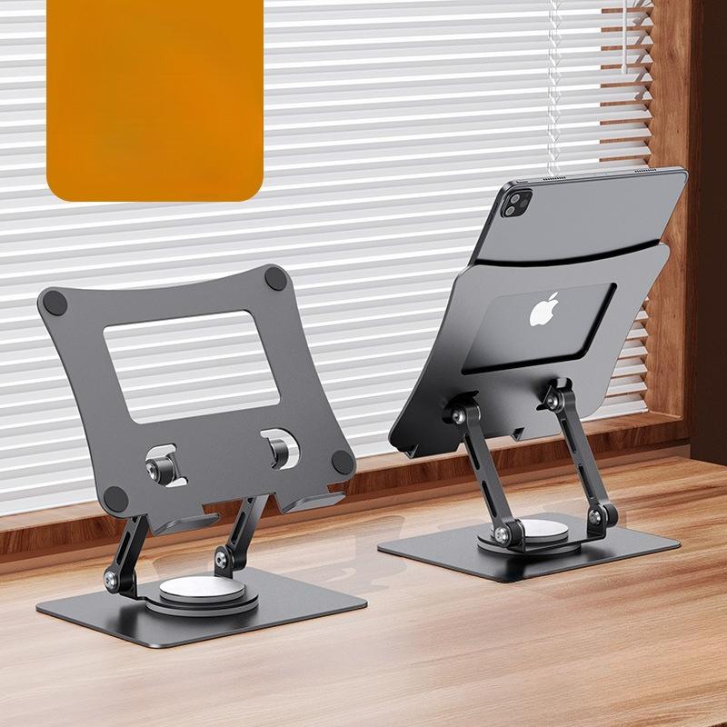 

1Pc 360 ° Rotating Metal Plate Bracket Desktop Vertical Height Increase Painting Game Learning Machine Suitable for IPad Bracket