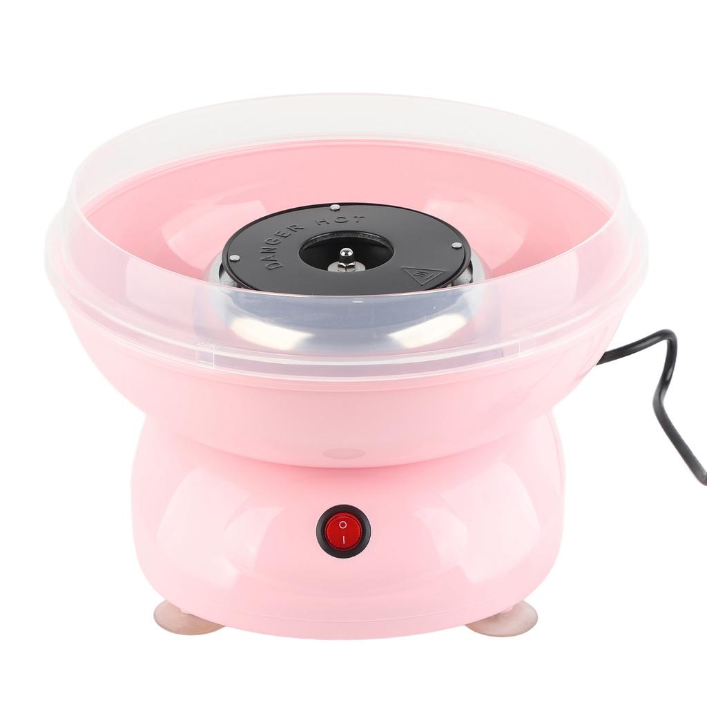 Candy Floss Maker FullAutomatic Sugar Floss Making Machine for Party Christmas Gift Pink
