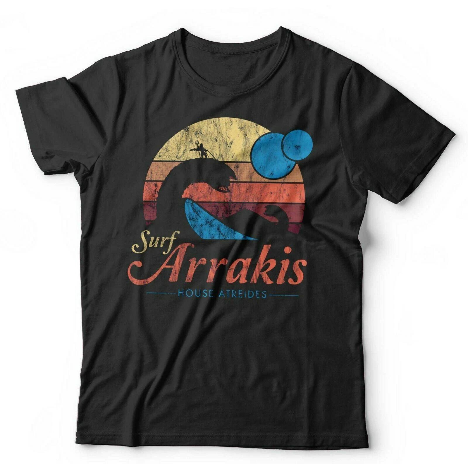 Dune Tshirt Surf Arrakis Unisex David Lynch Spice Sting Sci-Fi L