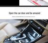 5 Series Carbon Fiber Interior Trim: 525li/530le Console Shifter & Door Panel Decorative Sticker (G38/F18)