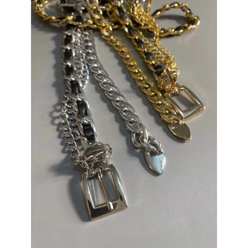 Waist Chain for Women Retro Sexy Fashion Multi-layer Body Chain Personalized Geometric Trendy Metal Chain European and American Waist Chain