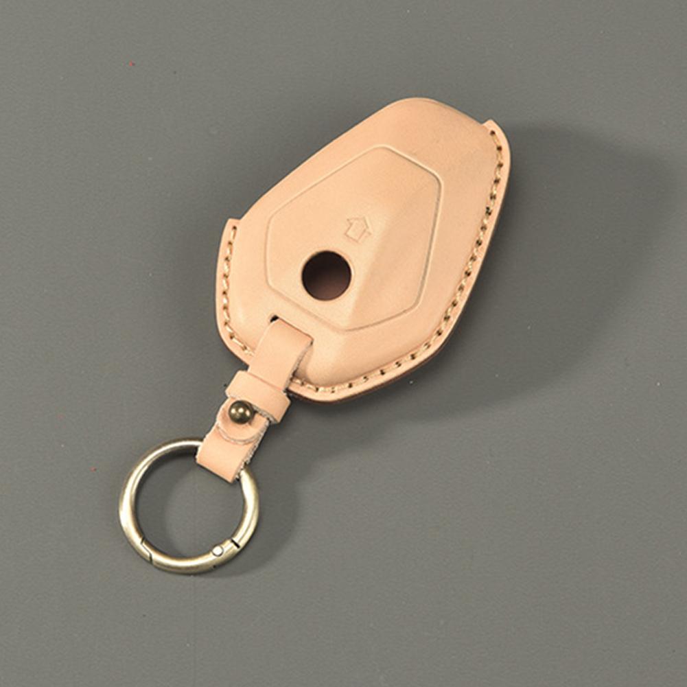 Motorcycle Key Case Car Key Holder Hand Cowhide Wear Resistant Durable Portable Shell Housing Accessories For BMW 1300GS R12 Key
