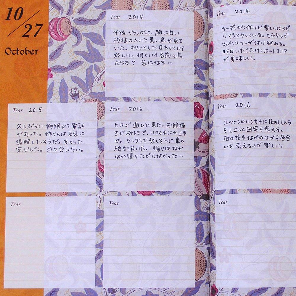 Dear Cars Diary 5 Years William Morris No Name Engraving [Diary] 4201-G02-010