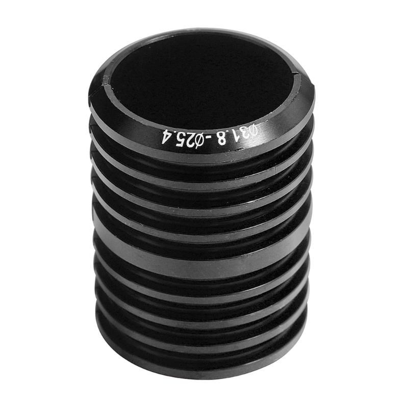 

Bike Handlebars Extenders Adapter Aluminum Versatile Bike Stem Handlebars Reducers Cycling Handlebars Diameter Converters 1 чорний