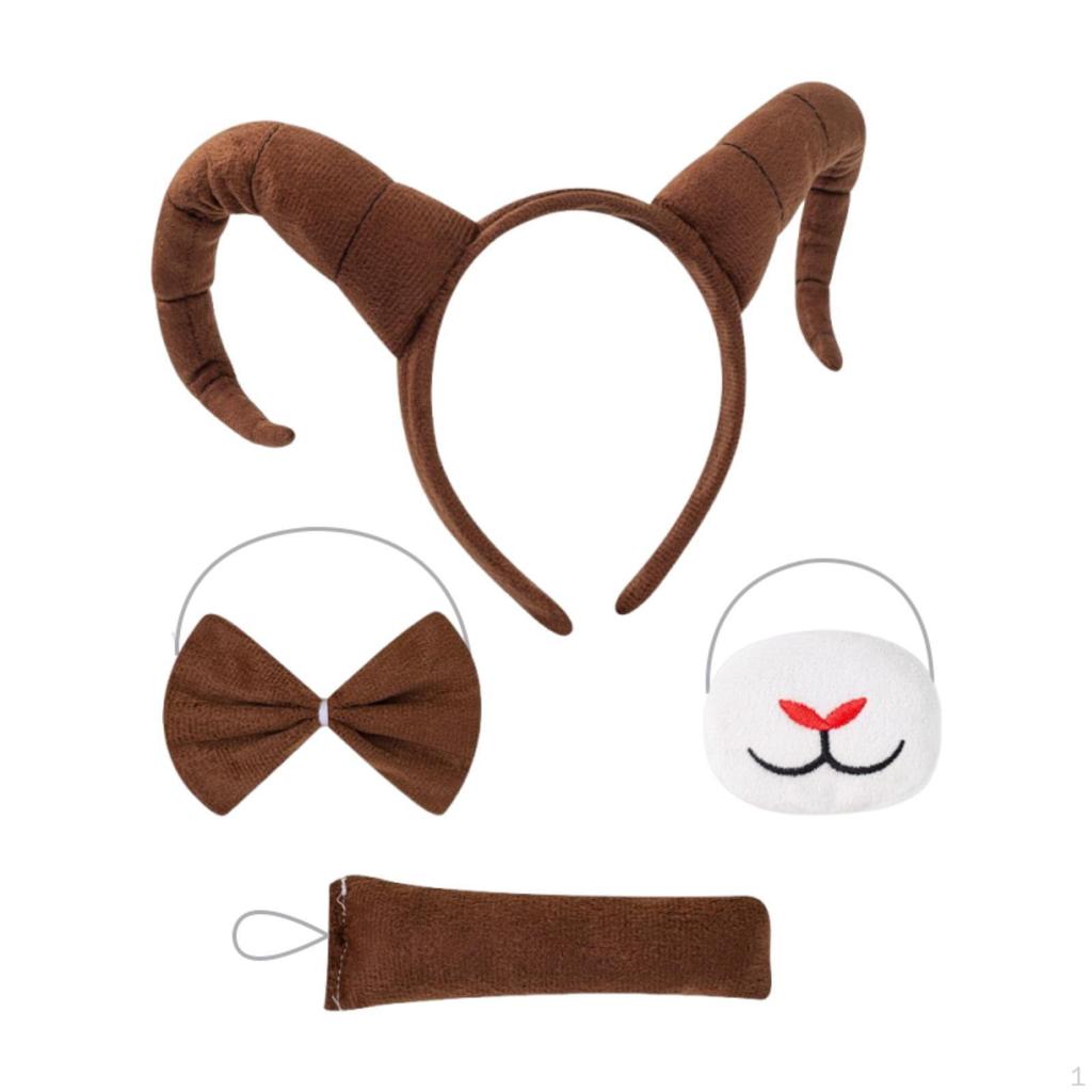 Antelope Headband Decorative Halloween Costume Accessory for Masquerade