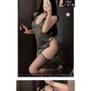 Xianyi Erotic Underwear Bed Free Sexy Uniform Deep V Pure Desire Silver Silk Neck Nightclub Suit Female Qqny316