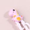 1 Pair Baby Safty Learning Chopsticks Cartoon Animal Head Children Eating Training Chopsticks Reusable Tableware