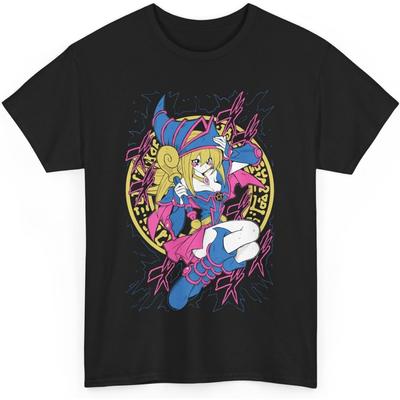 Dark Magician T-Shirt Graphic Tee Men Anime Vintage Unisex Girl Sexy Waifu Gift Soft Shirt Special Premium Exclusive M-8