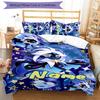 3pcs Custom Name Cookie Run Kingdom Bedding Set Duvet Cover Closure Includes 1 Duvet Cover & 2 Pillowcases for All Seasons Bedroom Decor