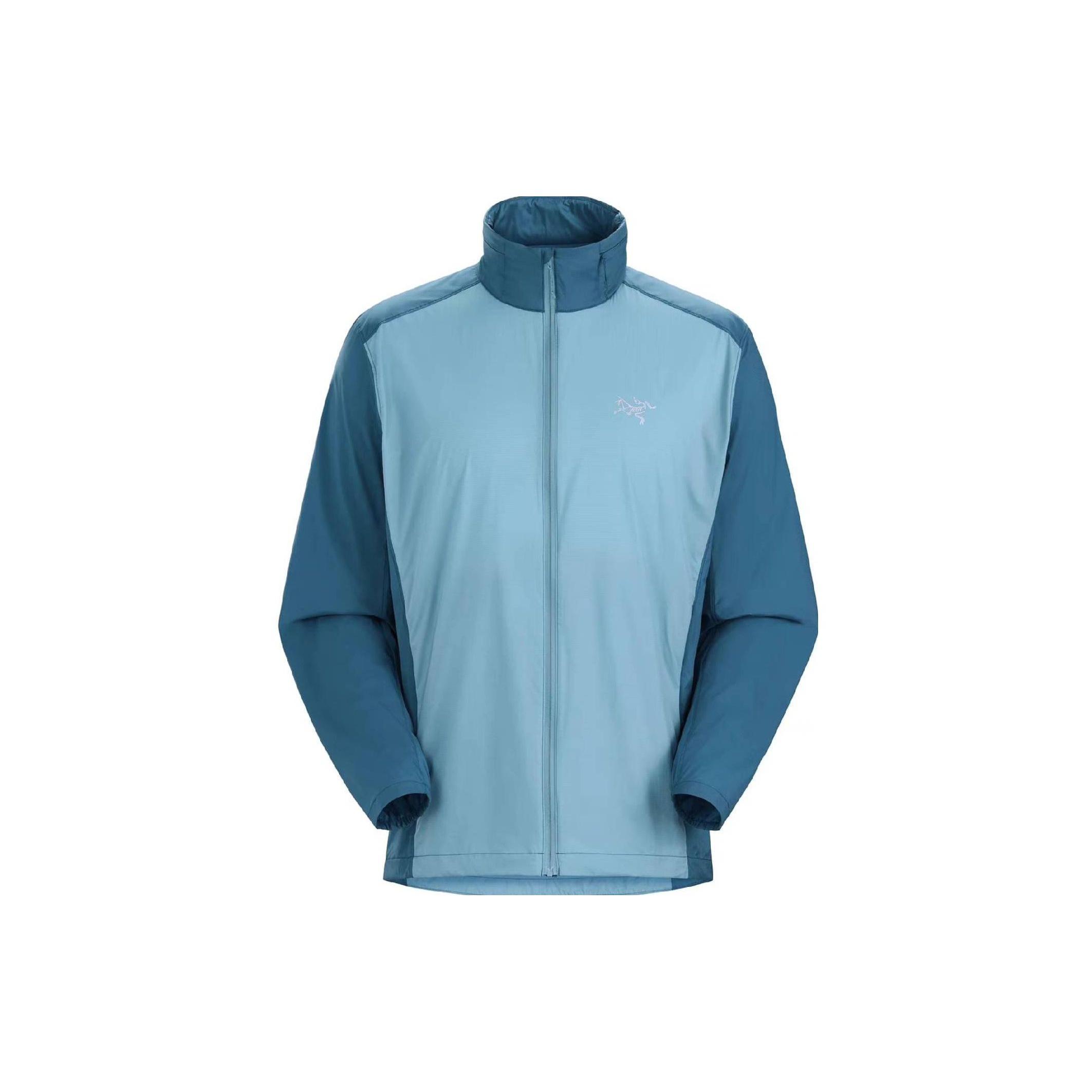Arcteryx SS23 Nodin Herren Logo Leichte Winddichte Stehkragenjacke 30753- XL gray