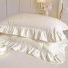 European Style Lace Trim Bed Skirt: Anti-slip, Single Piece Cover for 1.5m-2.2m Beds