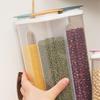 Food Storage Container 4 Compartment Multifunctional Perfect Sealing Space Saving Safe Cereal Dispenser for Kitchen