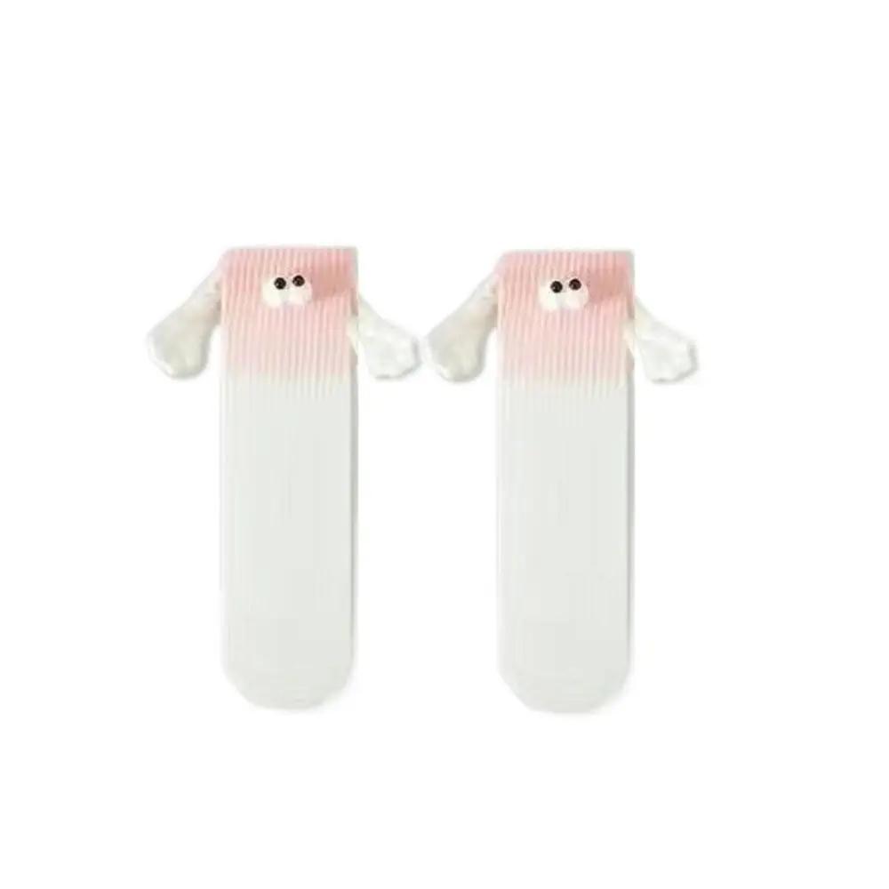 

Gradient Colored Mid Tube Socks Hold Hands, Socks Can Hold Hands, Summer Thin Socks, Couples Hold Hands, Socks белый