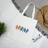 Cartoon canvas bag women's shoulder new student literary printed cloth bag handbag simple large-capacity shopping bag
