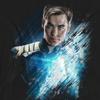 Star Trek Beyond Unisex Vuxen Kapten Kirk Poster T-shirt
