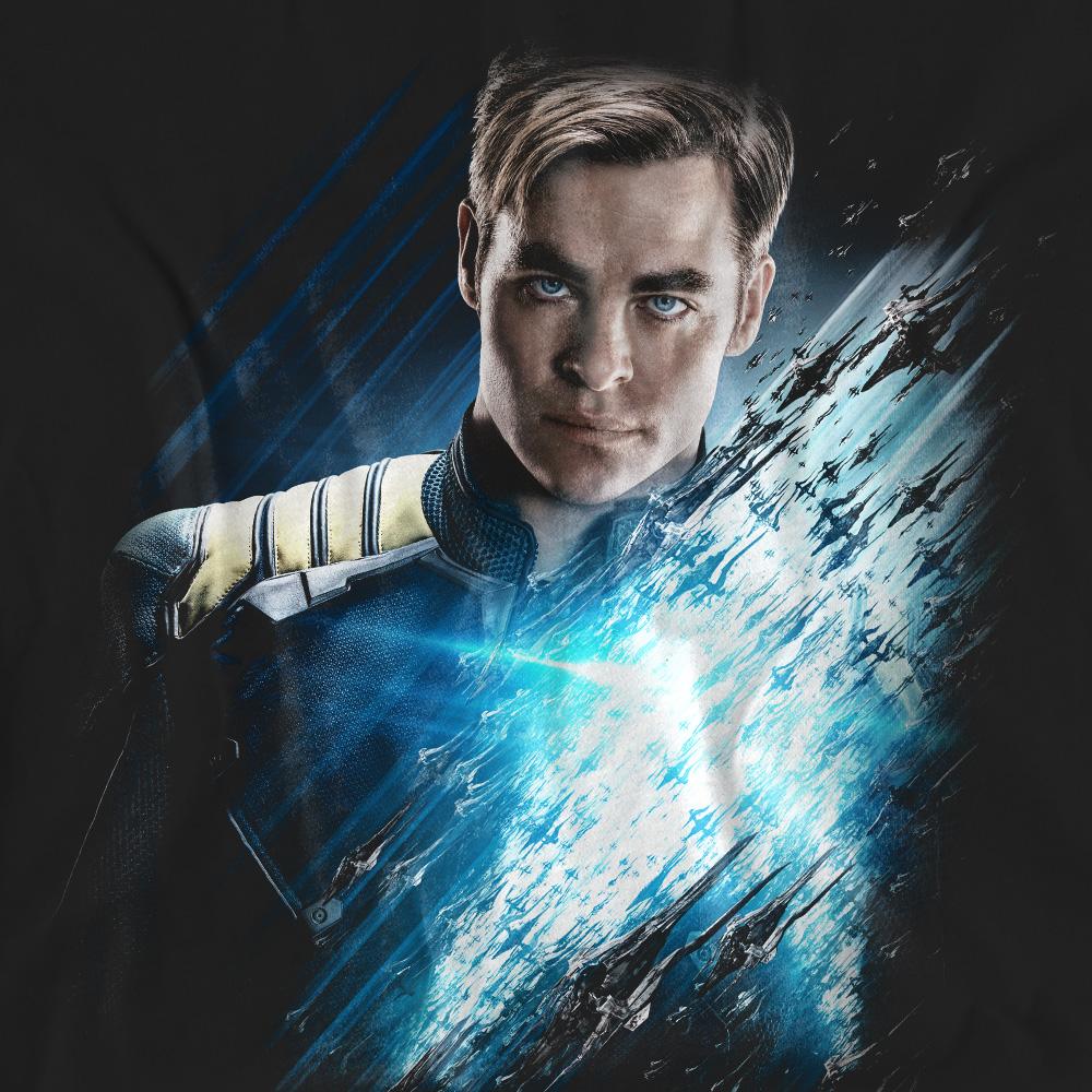 Star Trek Beyond Unisex Vuxen Kapten Kirk Poster T-shirt