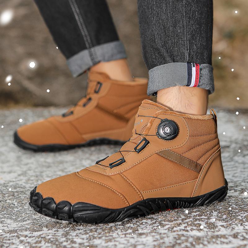 Mode 2025 Schneestiefel Stiefeletten für Herren Damen Winter Warm Baumwolle Weich Freizeitschuhe Outdoor Wandern Motorradstiefel Paar Schneeschuhe