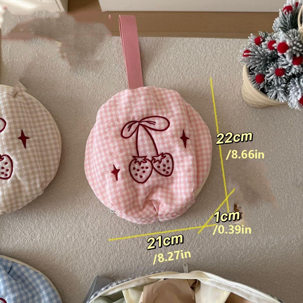 Large Capacity Underwear Storage Bag Lightweight With Zipper Bra Storage Bag Handheld Folding Socks Storage Bag Travel