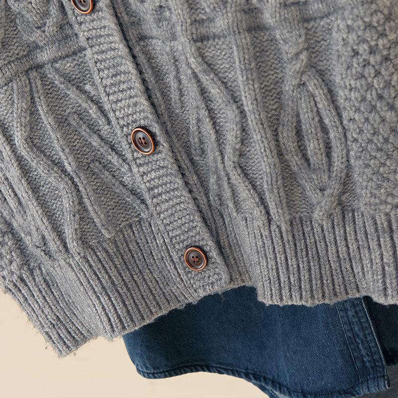 Dámská retro pletená vesta